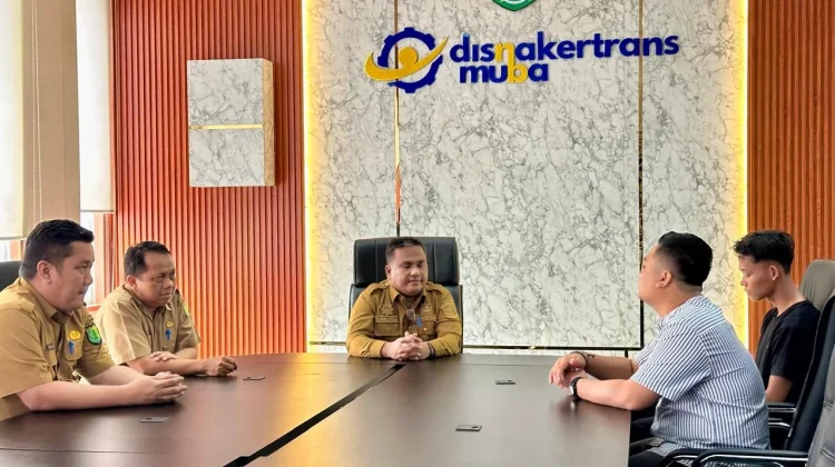 Disnakertrans Muba dan HMI Perkuat Sinergi Atasi Isu Ketenagakerjaan