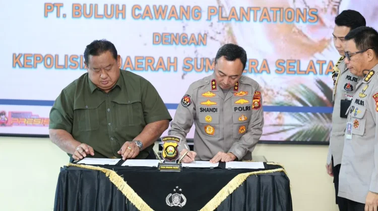 Polda Sumsel Kawal Pengamanan Kebun Sawit PT BCP