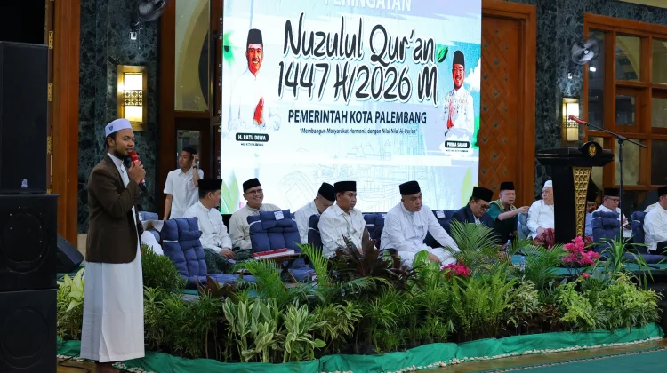 Nuzulul Qur’an Jadi Momentum Perkuat Keimanan Warga Palembang