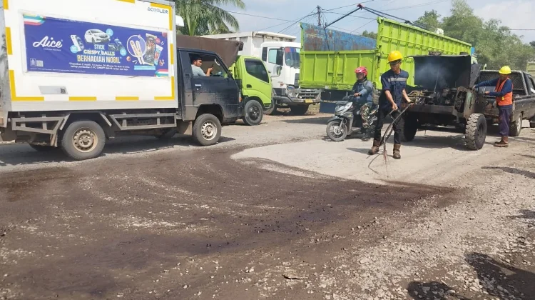 Ratusan Lubang Ditutup, Jalur Mudik Palembang-TAA Siap Dilintasi Pemudik