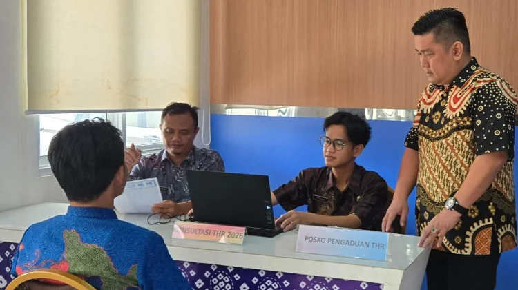 Disnakertrans Muba Buka Posko Pengaduan THR Pekerja