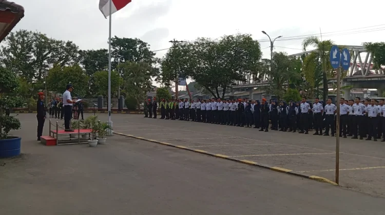 KAI Divre III Palembang Gelar Apel Posko Angkutan Lebaran 2026