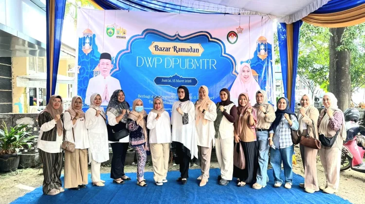 DWP PUPR BMTR Sumsel Gelar Bazar Ramadan Dukung UMKM