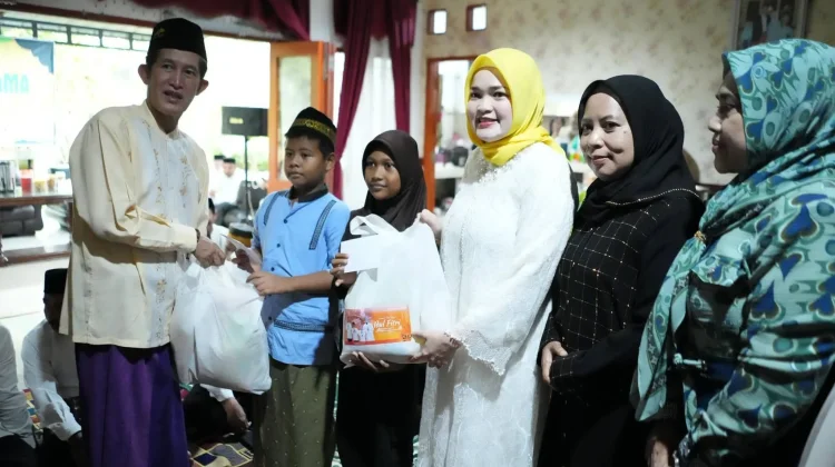 Bukber di Banyuasin, Netta Indian Apresiasi Aksi Berbagi