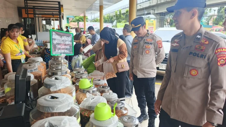 Operasi Ketupat Musi, Polisi Turun Amankan Pasar Palembang
