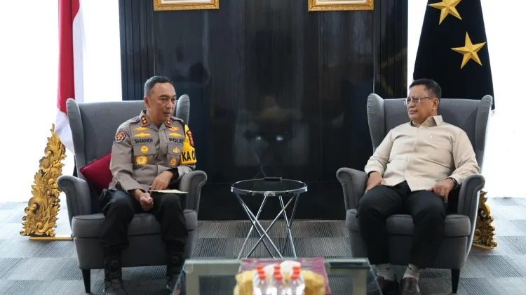 Kompolnas Tinjau Pengamanan Mudik Lebaran di Polda Sumsel