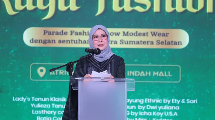 Kriya Sriwijaya Gelar Fashion Show Busana Muslim di PIM