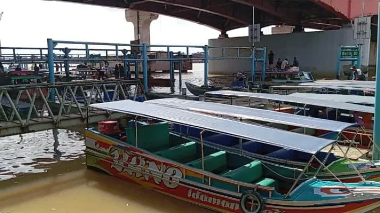 Penumpang Speedboat Sungai Musi Meningkat jelang Idulfitri 1447 Hijriah Kemarin