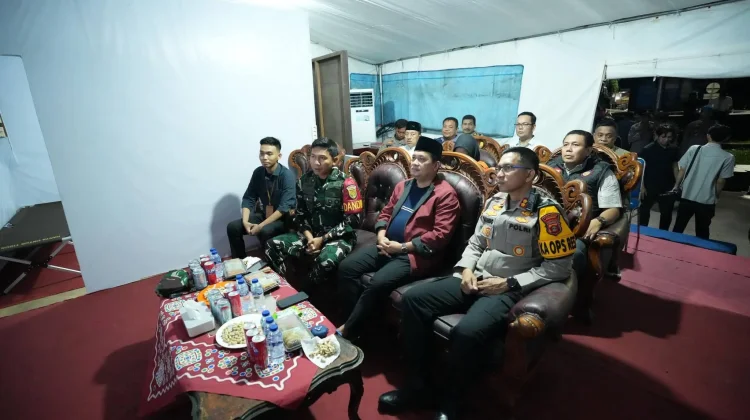Bupati Banyuasin Pantau Lalin Arus Mudik
