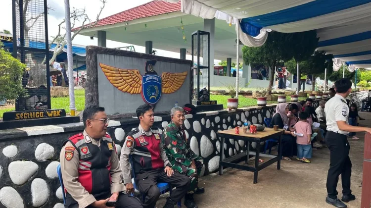 Sat Samapta Polres Banyuasin Siaga Penuh Amankan Lapas