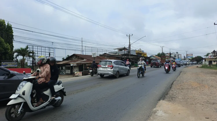 Satlantas Banyuasin Antisipasi Arus Balik dengan Patroli Intensif