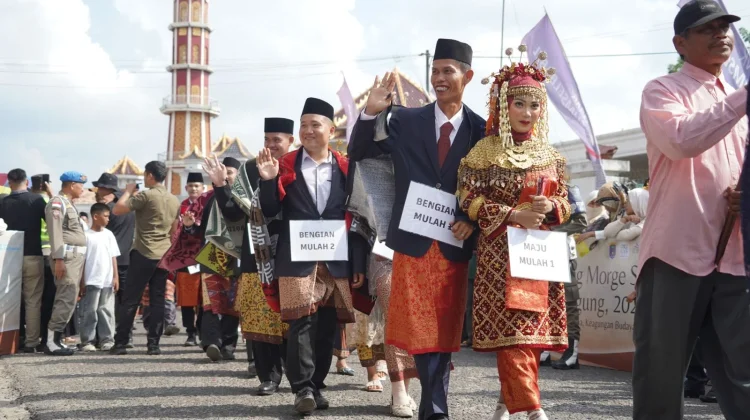Tradisi Midang Kayuagung Jadi Daya Tarik Lebaran Sarat Makna Budaya