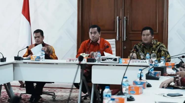 Bupati Banyuasin Pimpin Rakor E-Monev ProSN Banyuasin