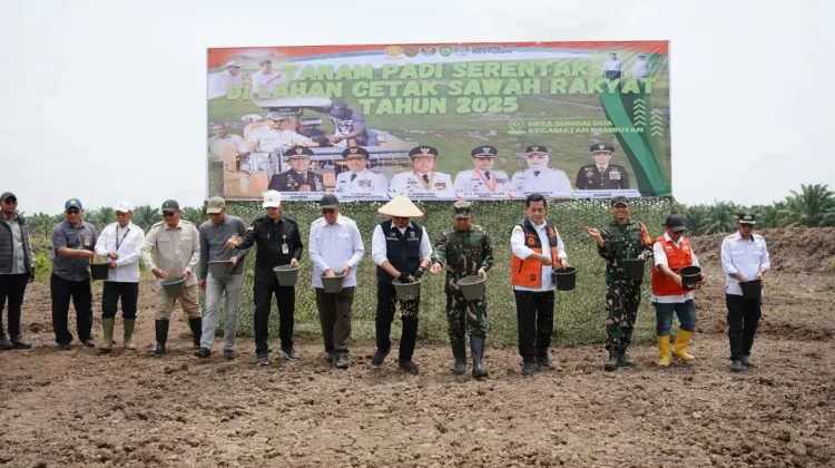 Gubernur Sumsel Dorong Percepatan Tanam di Banyuasin