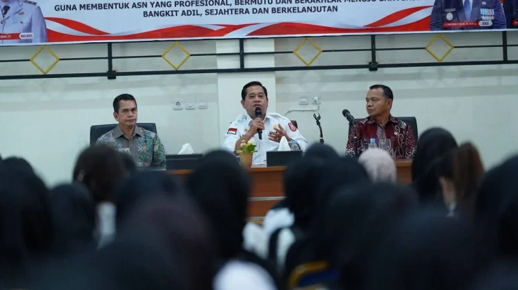 Bupati Banyuasin Beri Arahan kepada Peserta Latsar CPNS