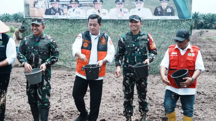 Bupati Banyuasin Komitmen Tingkatkan Produksi Pangan Daerah