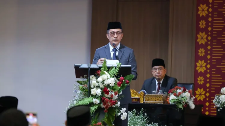 Ratu Dewa Sampaikan LKPJ 2025, Realisasi Anggaran Capai 91 Persen