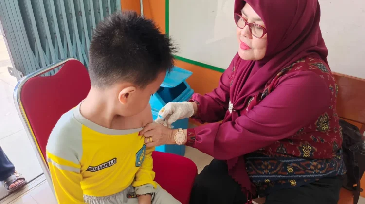 Pemberian Vaksin Campak di Makassar Diperpanjang hingga Mei