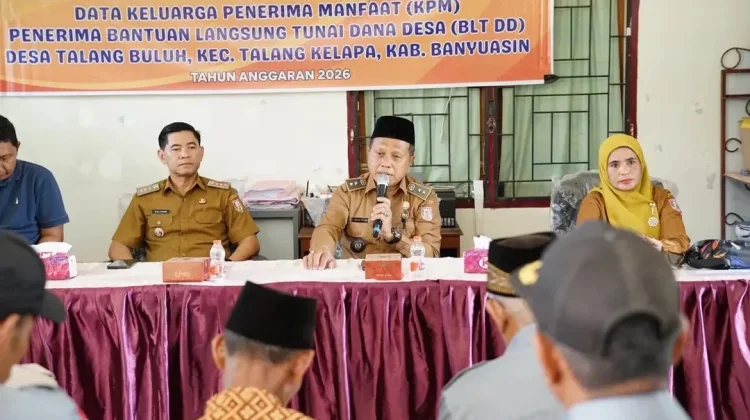 Musdesus Talang Buluh Pastikan BLT Tepat Sasaran