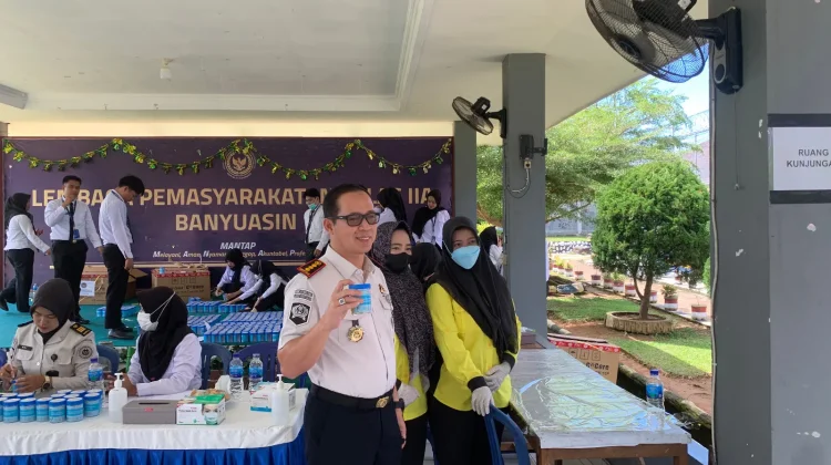 Hari Bakti, Lapas Banyuasin Bebas Narkoba