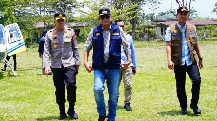 Pasca Kebakaran Sumur Ilegal, Polres Muba Tekankan Kolaborasi Instansi
