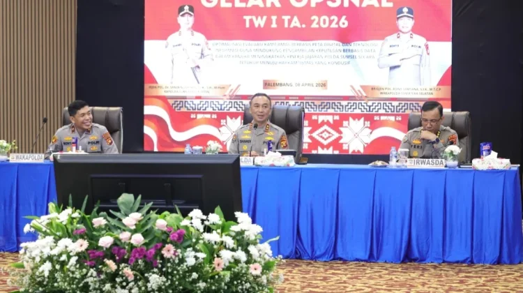 Polda Sumsel Evaluasi Kinerja, Tekankan Integritas