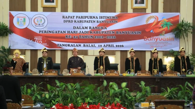 HUT ke-24, Banyuasin Jadi Lumbung Padi dan Magnet Investasi