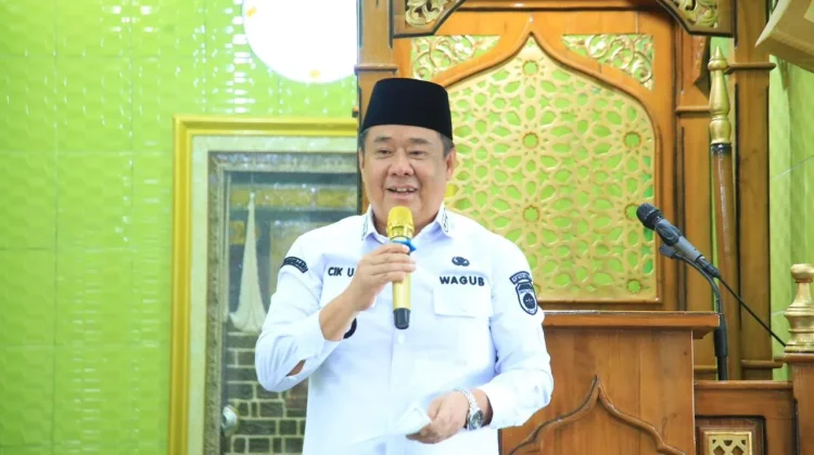 Safari Jumat di Palembang, Wagub Bantu Renovasi Masjid