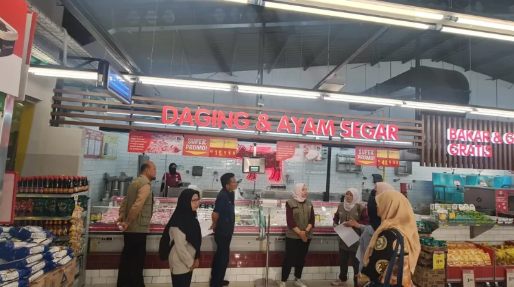 DKPP Sumsel Audit Dua Pasar Ritel Modern di Palembang