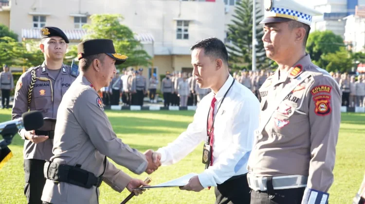 Polda Sumsel Berikan Penghargaan, 48 Personel Raih Prestasi Gemilang 2026