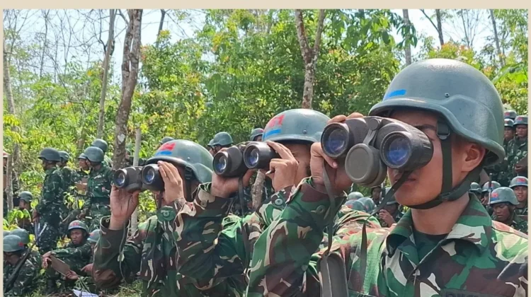 Pantang Menyerah, Siswa Dikmata Infanteri TA 2026 Ditempa di Secata Rindam II/Swj