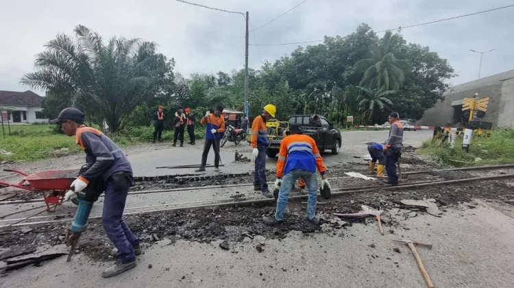 Kecelakaan Perlintasan KA di Sumsel Meningkat, Enam Kejadian dalam Tiga Bulan