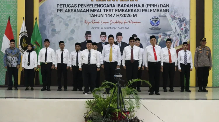 PPIH Embarkasi Palembang Siap Kerja Ektra Berangkatkan Jemaah Haji