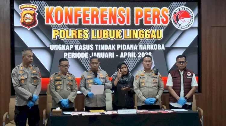Polres Lubuklinggau Ungkap 29 Kasus Narkoba, 38 Tersangka
