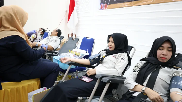 Hari Bhakti Pemasyarakatan ke-62, LPKA Palembang Target 300 Pendonor