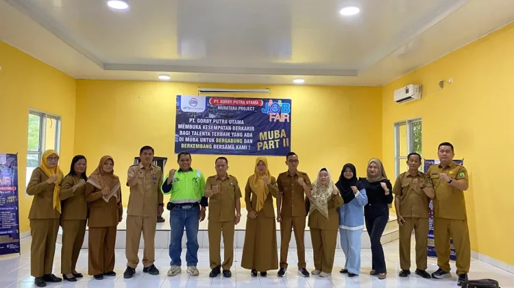 Disnakertrans Muba Kawal Ketat Rekrutmen Lokal PT Gorby Putra Utama