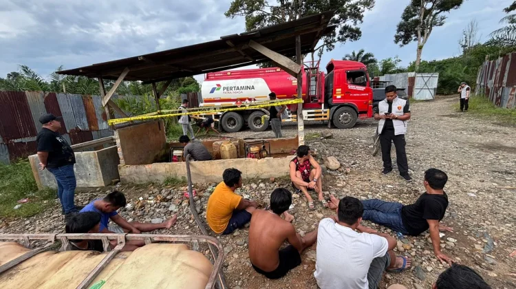 Polda Sumsel Ungkap Gudang BBM Ilegal di Musi Rawas