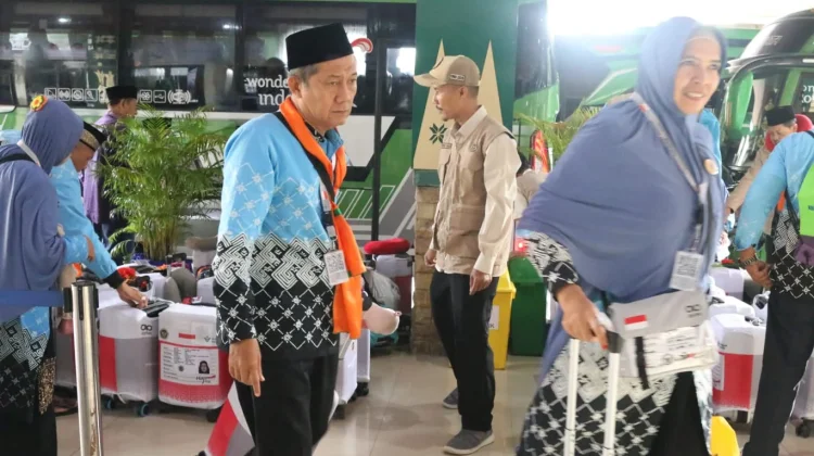 Kloter 2 Asal Lahat dan Palembang Masuk Asrama