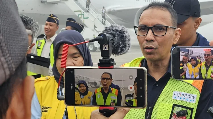 Kloter Perdana Haji Embarkasi Palembang Berangkat ke Tanah Suci