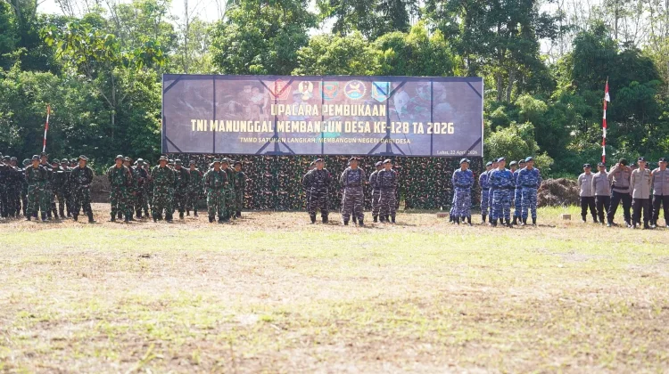 TMMD Ke-128 di Wilayah Kodam II/Sriwijaya Resmi Dibuka