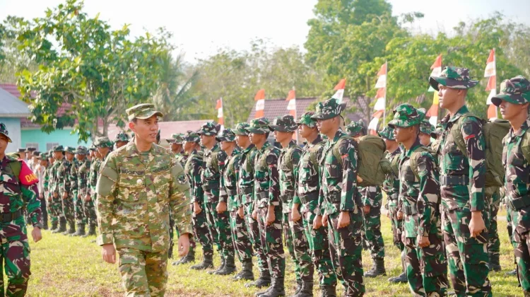 TMMD Ke-128 OKI Percepat Pembangunan Desa dan Kesejahteraan Warga