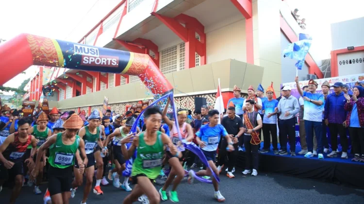 Sumsel Budaya Run Dorong Hidup Sehat dan Lestarikan Budaya