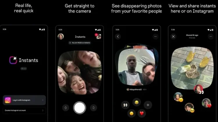 Meta Luncurkan Instants, Aplikasi Baru Pesaing Berat Snapchat