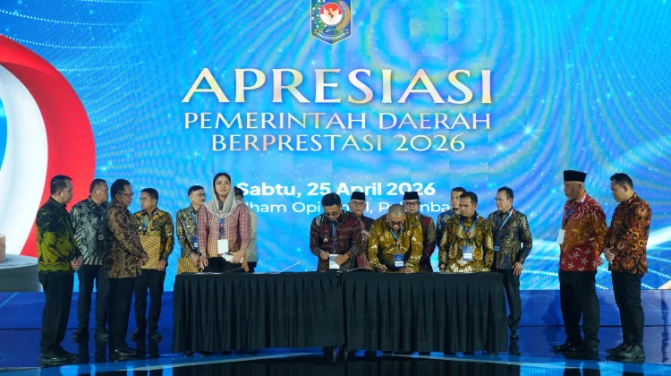 Kasdam II/Sriwijaya Hadiri Malam Apresiasi Pemda