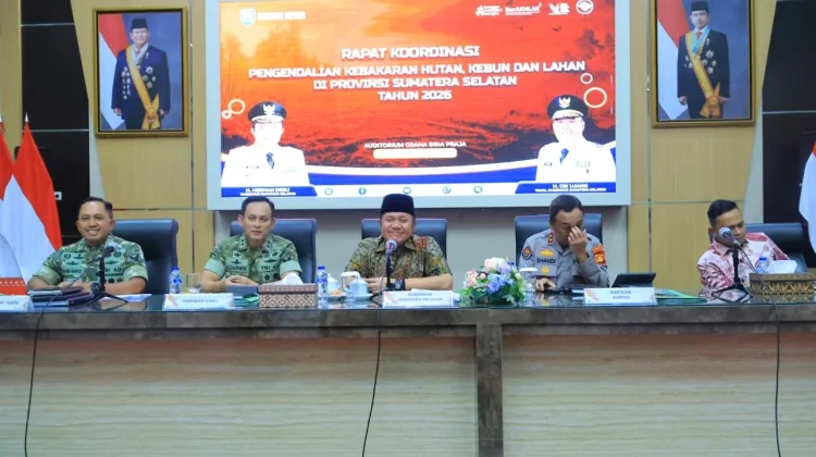 Pemprov Sumsel ajak Semua Pihak Tekan Karhutla di Sumsel