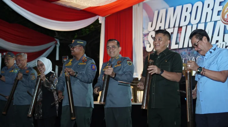 Jambore Satlinmas 2026 Resmi Dibuka di Palembang