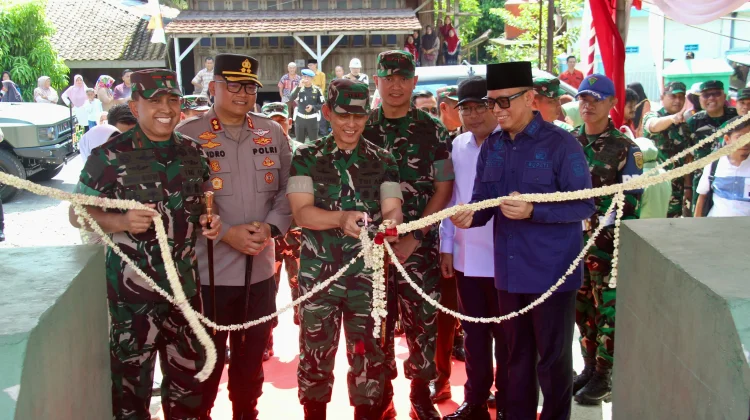 Jembatan Gantung Garuda di OKU Resmi Dibuka