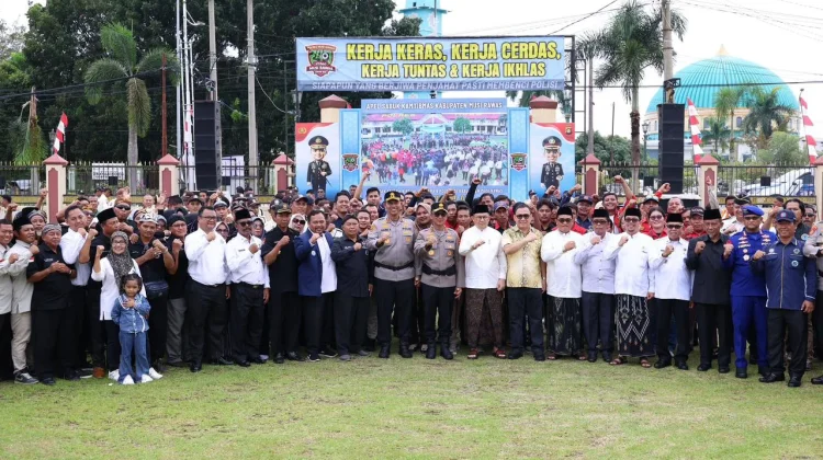 Perkuat Sinergitas, Kapolda Sumsel Pimpin Apel Sabuk Kamtibmas di Musi Rawas