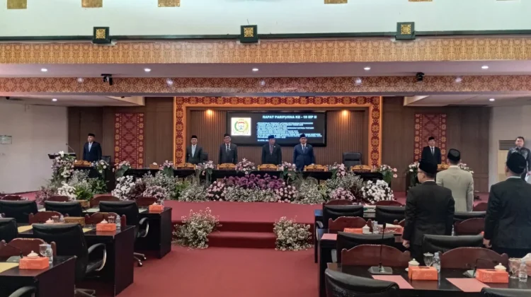 Paripurna DPRD Palembang Bahas LKPJ, Reses dan Evaluasi Kinerja