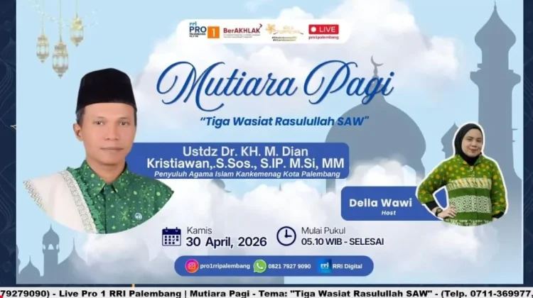 Tiga Wasiat Rasulullah SAW Jadi Pedoman Hidup Umat dalam Islam